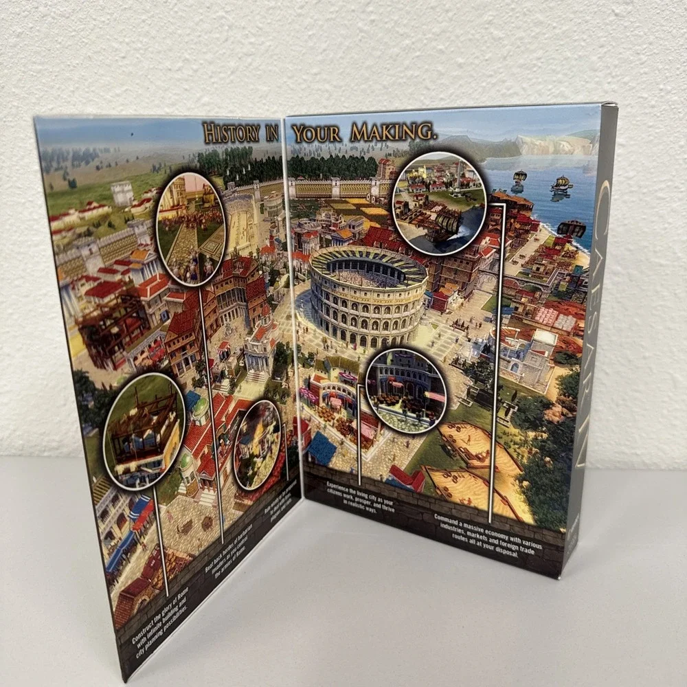 Caesar IV (PC‎ CD-ROM, 2006) Disc 2 Only With Manual